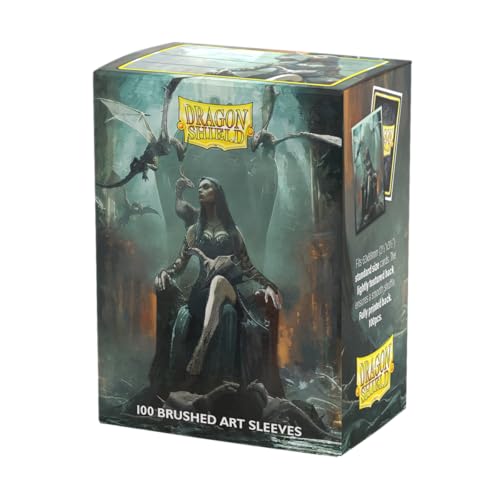 Dragon Shield | Brushed Art Sleeves | Halloween 2024 | 100 CT - Smooth & Tough Premium TCG Sleeves | Compatible with Pokemon, Flesh & Blood, One Piece & Magic the Gathering