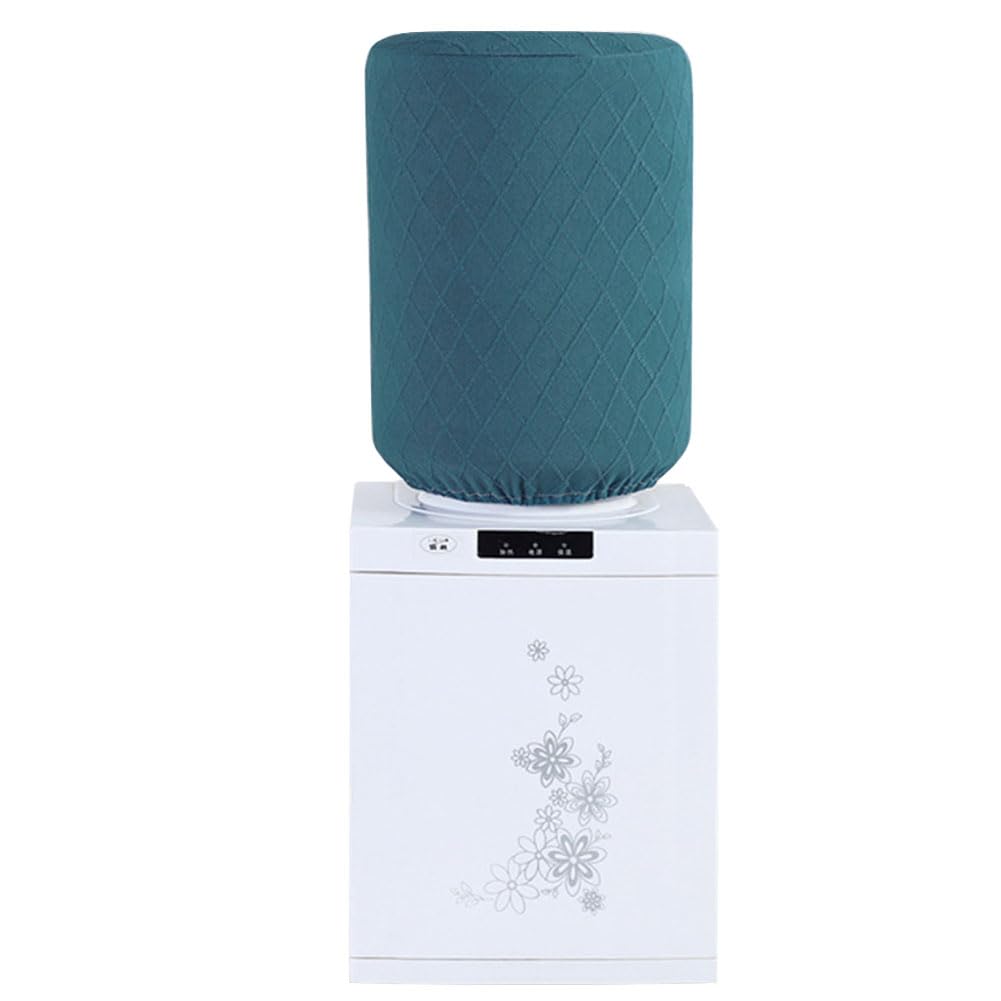 Durable Fabric Water Cooler Covers - Dust Proof, Reusable, 5 Gallons (Dark Green)