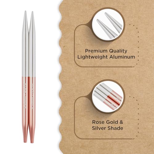 Image of Knitter's Pride Rosemist Normal Interchangeable Circular Needles 5 inch inch (13cm) - US Size 10 (6mm)