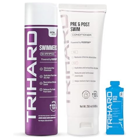 TRIHARD Swim Shampoo and Conditioner Set Cover