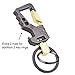 2 Pack Car Key Chain Bottle Opener Keychain for Men and Women (Gun and Gold)