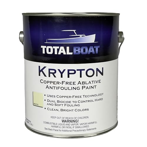 TotalBoat Krypton Copper-Free Antifouling Boat Bottom Paint - White Gallon