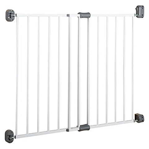 roba Türschutzgitter 'Easy Step', Metall Schutzgitter weiß Cover