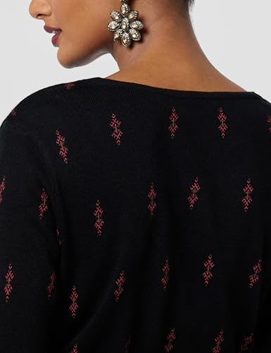 Image of Rangriti Black Acrylic Dress