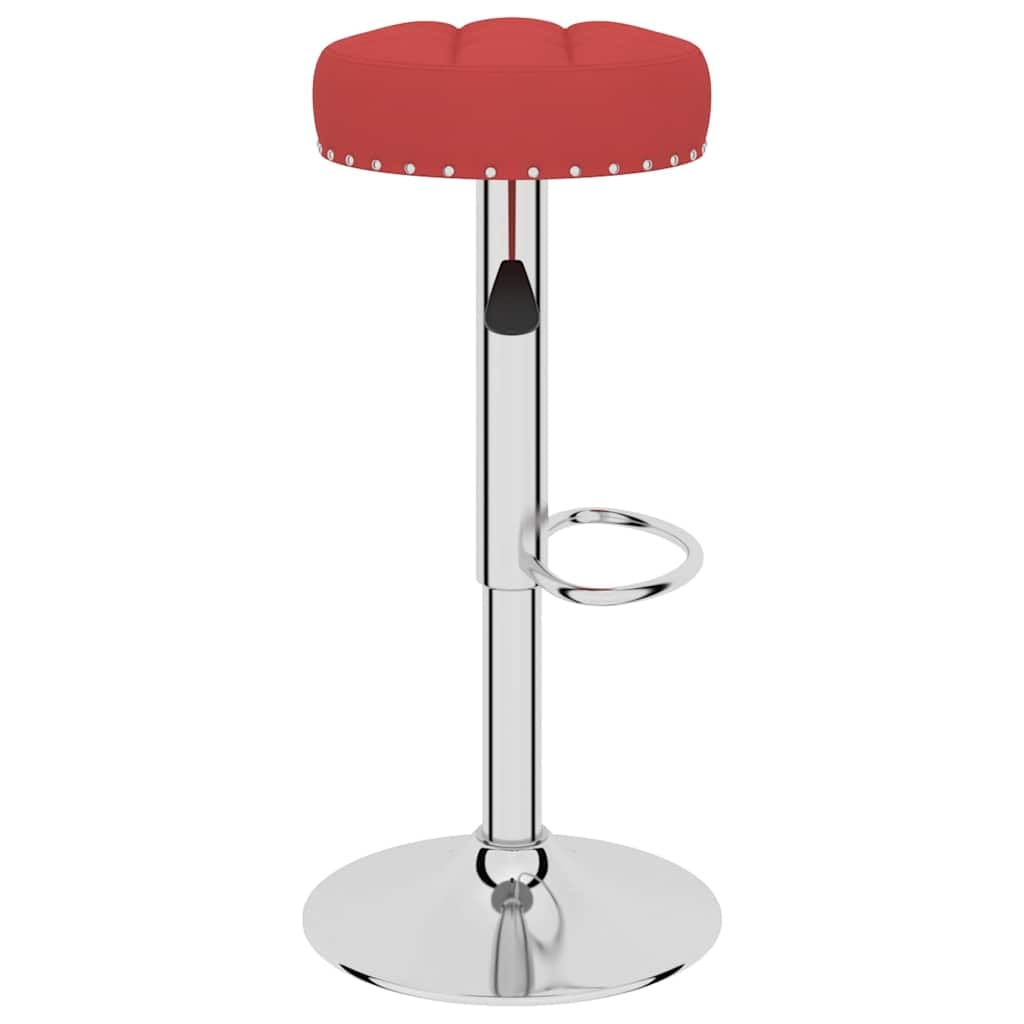 Juego de 2 taburetes de bar con elevador de gas, altura regulable, 360 grados, estructura de acero cromado, reposapiés integrado, para mostrador y cocina