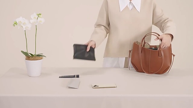 Bolso Tote de cuero premium para mujer miniatura 7