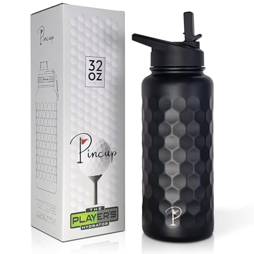 PINCUP Dimple Textured Golf Water Bottle