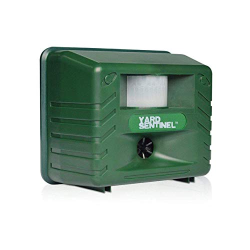 ASPECTEK, Ultrasone Animal Repeller,Batterij Werkt en AC adapter Outdoor Waterdicht voor Scare Away Dog, Kat, Eekhoorn, Rat, Vole, Wasmachine, Knaagdier