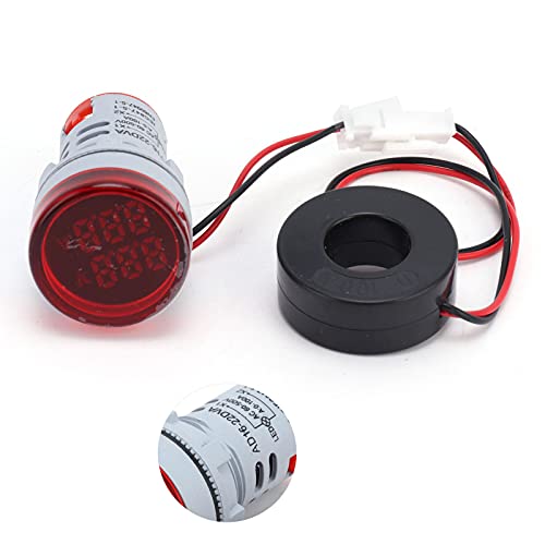 Indicador de Sinal de Corrente, Componentes de Controle Industrial de Luz de Sinal Redondo de Corren