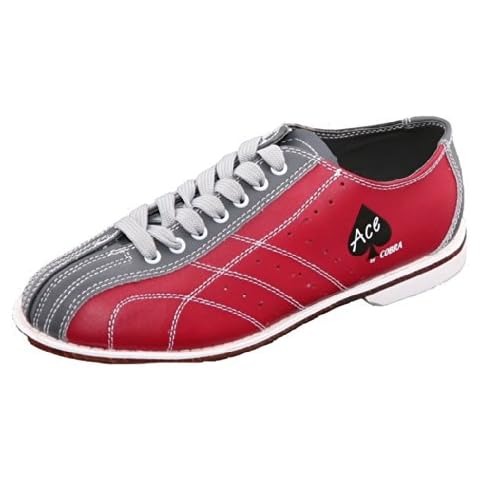 Cobra Bowling Products Mens Cobra Rental Bowling Shoes (13 M US, Red/Gray) Cover