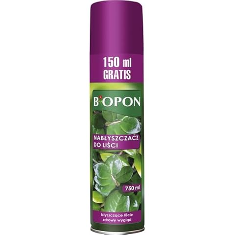 Leaf Shine Spray 750ml - Enhances Plant Gloss & Flower Arrangement Aesthetics Ready to Use Cover