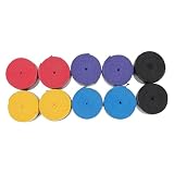 Cabilock 10stücke Drumstick-tape aus Pu Rutschfest und Stabil für Schlagzeuger und Perkussionisten Schweißabsorbierend und Leicht zu Bedienen