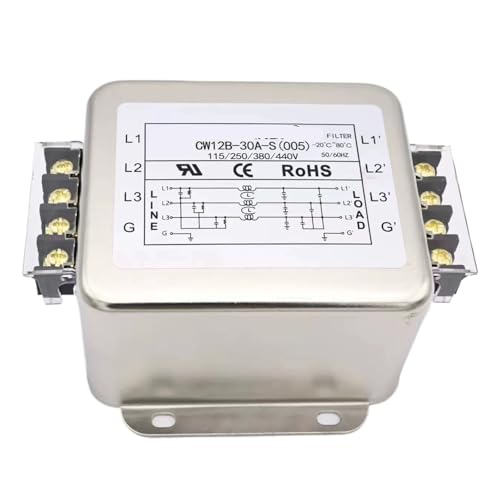 Filtre de puissance CW12B anti-interférence pour réseau électrique triphasé - 2