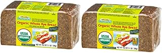 Mestemacher Whole Grain Bread (Organic Whole Rye, 17.6 oz, pack of 2)