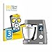 Produktbild BROTECT Schutzglas für Kenwood Titanium Chef Patissier XL (3 Stück) Schutzfolie Panzer Folie Glas [Extrem Kratzfest 9H, Anti-Fingerprint, Ultra-Transparent]