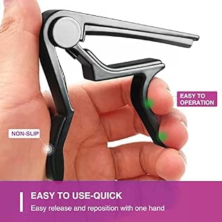 Capodastre Guitare Capo pour guitare cordes guitare acoustique mediator guitare,Alliage capo de guitare accessoire… - Les Beatles, Paul McCartney, John Lennon, RIngo Starr, George Harrison Capodastre Guitare Capo pour guitare cordes guitare acoustique mediator guitare,Alliage capo de guitare accessoire… – Image 4