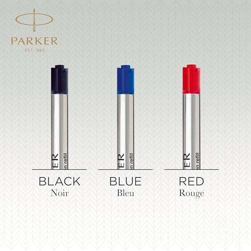 Parker QUINKflow Ballpoint Pen Ink Refills, Medium Tip, Black, 3 Count - Smooth Writing by Parker - Image 7