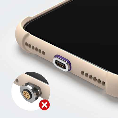 AUFU 16PIN USB C Magnetic Tips 3Pack, USB C Magnetic Adapter/Magnetic Heads/Magnetic Charging Tip/Data Transfer Connector for Type C Device by AUFU - Image 6