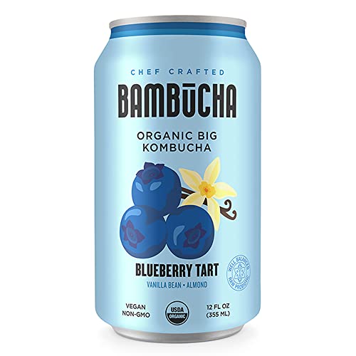 Bambucha Kombucha Blueberry Tart