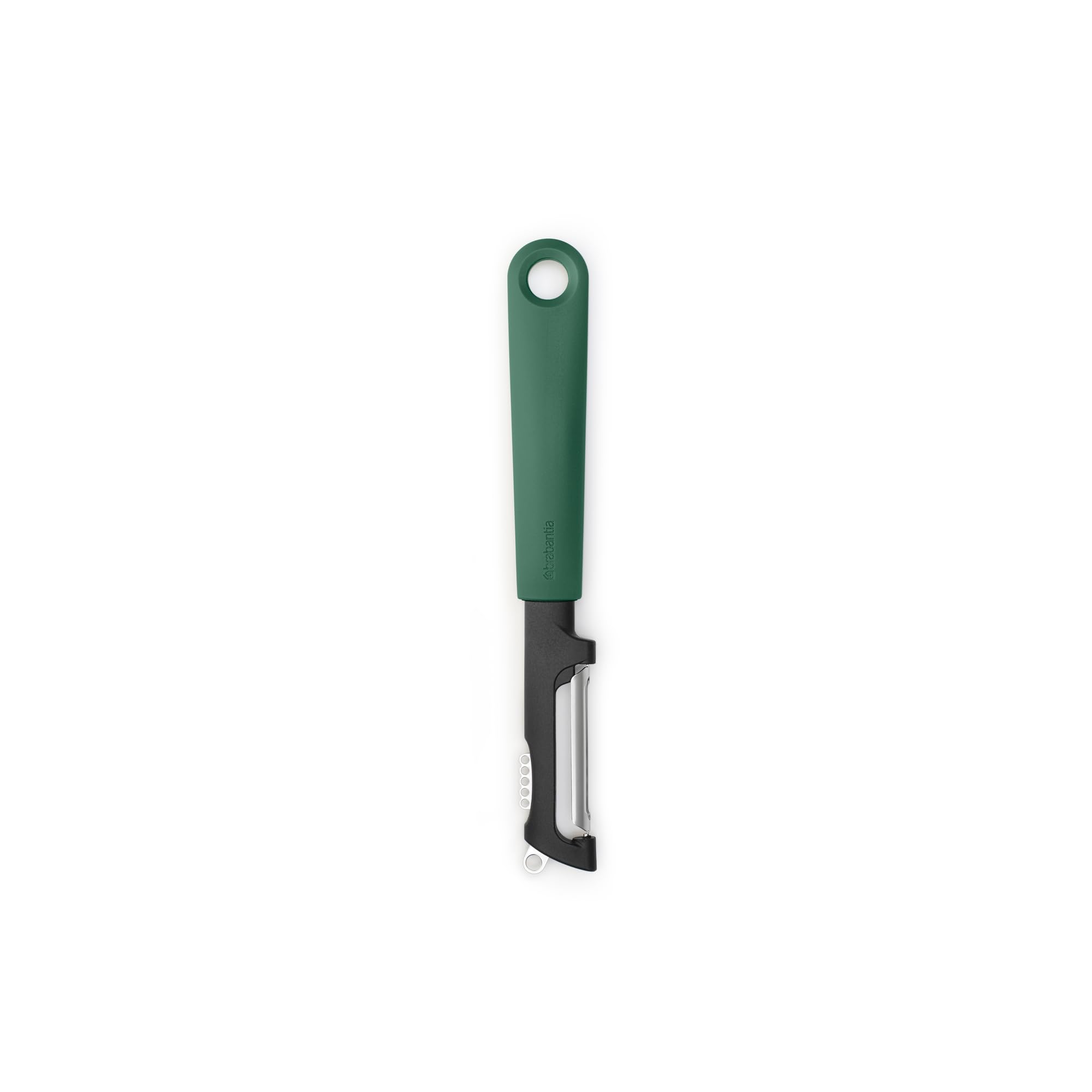 Brabantia Tasty+ Swivel Food Peeler Plus Zester - Fir Green