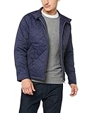 Ben Sherman Herren Diamond Quilt Jacket Jacke, Blau (Indigo Marl 180), XXL