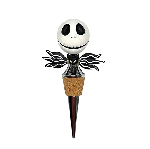 Jack wine bottle stopper Christmas gifts Halloween Skellington Handmade Hallowmas