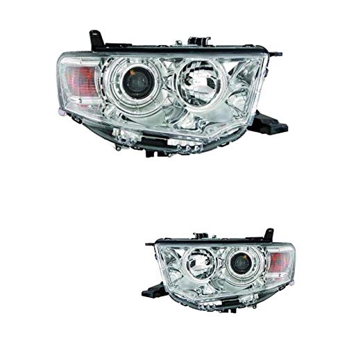 Phares halogènes L200 de 10-> H11/HB3 de haute durabilité avec finition cristalline