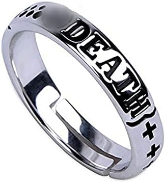 Shopular Hot Anime Death Trafalgar Law 925 Sterling Silver Ring C...