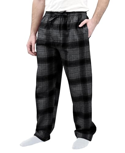 Image of Andrew Scott Men's Flannel Drawstring Pajama Pants | Plush Flannel Fleece | Pockets | Drawstring
