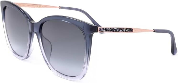 Amazon.com: Jimmy Choo Modern Standard Sunglasses, Jq4 Blue