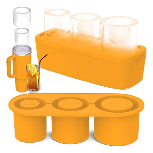 Molde de hielo redondo para vaso de 40oz, silicona miniatura 1