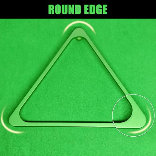 Support triangulaire en alliage d'aluminium pour ranger les billes 5,3 cm