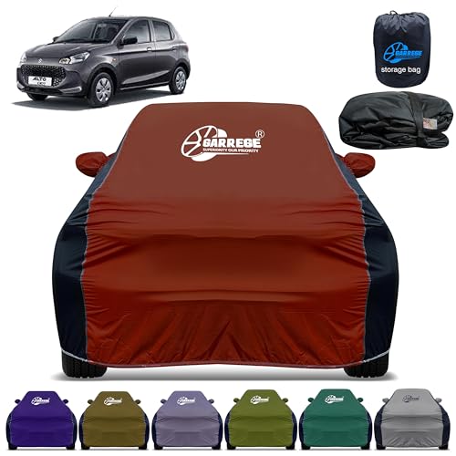 Image of Car Cover for Maruti Alto K10 All-Weather & Scratch Protection with Mirror & Antenna Pockets | Washable Fabric | Custom Fit | Premium Multicolor | We Send Any One Color from Showing Image