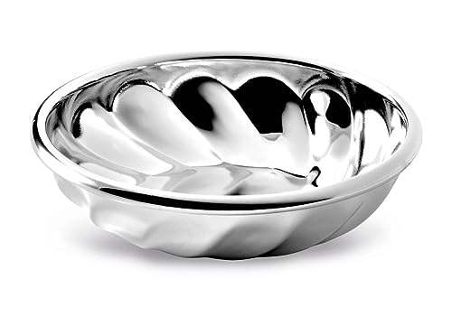 Ten Ciotola bomboniera in Metallo Placcato Argento cod.EL117 cm 2h diam.8 by Varotto & Co.