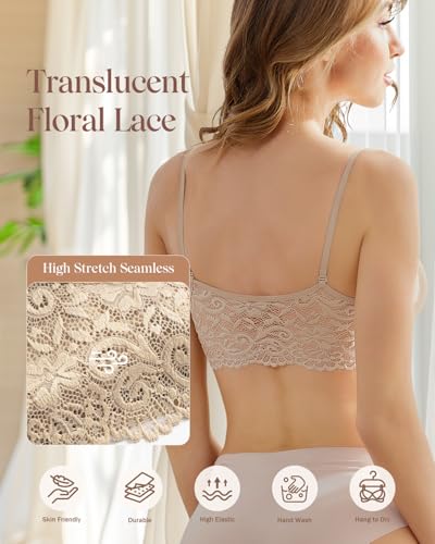 Coobie Lace Back Seamless Bra4