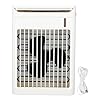 Aire acondicionado portátil, 2 nieblas frías, ventilador de 5 velocidades, 7 LED, tanque de 680 ml, mini enfriador USB, humidificador de niebla para oficina en casa