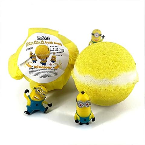 Minions Surprise Toy Banana Bath Bomb 220g Cover