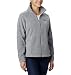 Columbia Women's Benton Springs Full Zip, Light Grey Heather, Medium