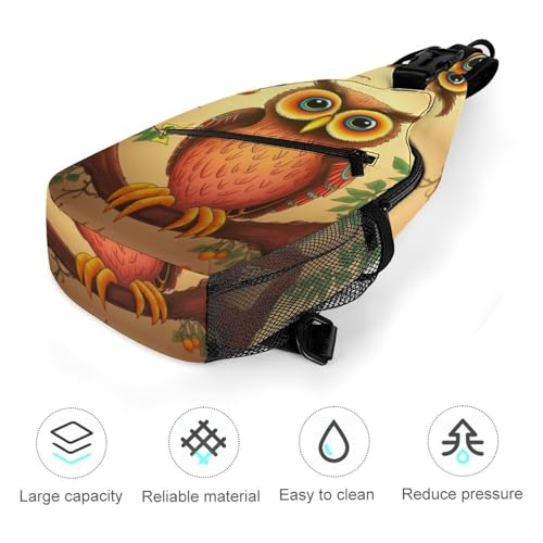 Mochila tipo bandolera blanca para día y senderismo miniatura 5