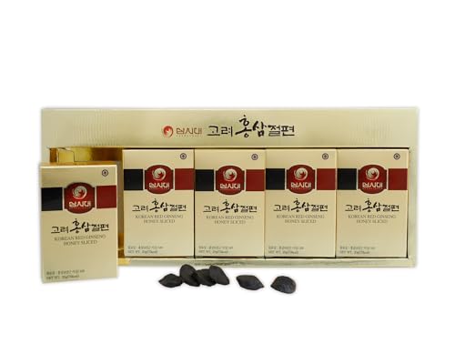 Racine de Ginseng Rouge Coréen Confite au Miel - Coffret de 5x20g