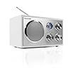 Blaupunkt RXN 19 WH Retro Radio, UKW FM Küchenradio, einfache Bedienung, Radio klein, Analog Tuner, USB-Port 2.0, SD…