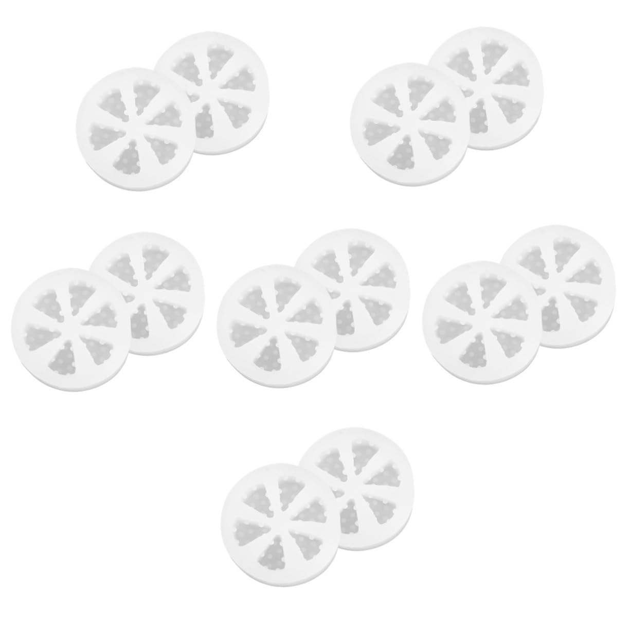 jojofuny 6 Set Stampo Silicone per Forme per Dolci Cioccolatini E Fatte Mano Materiale E Antiadherente per Creazioni Artigianali Cucina 2 Pezzi*6