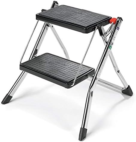Polder 90401-05 2-Step Mini-Stool (Chrome)