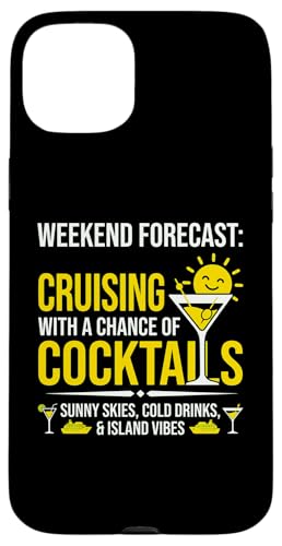 Funny Couples Cruising Forecast Cocktails �X�}�z�P�[�X iPhone 15 Plus �p