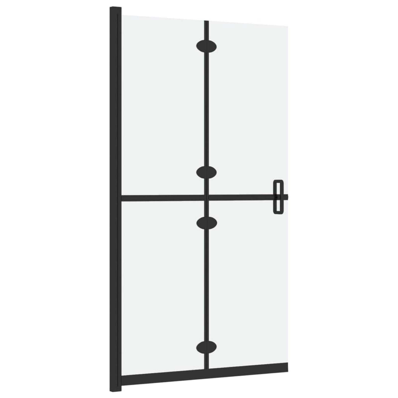 ShGaxin Mampara de Ducha Plegable Vidrio ESG Esmerilado 70x190 cm, Mampara Bañera, Mampara Baño Ducha, Cabina De Ducha, Mampara Baño