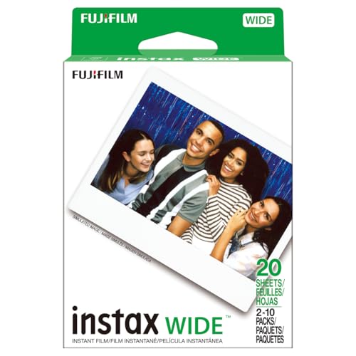 Miniatura 2 de Fujifilm Instax Wide Instant Films Para Fuji Instax Wide 210 200 100 300, 5 Unidades