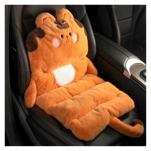 Coussin de siège de voiture en peluche confortable pour fauteuil et chaise de bureau