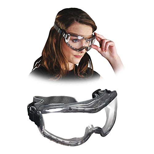 MCR MCR-Stryker-F-T Safety Goggles, Transparentgrey, Pack of 12