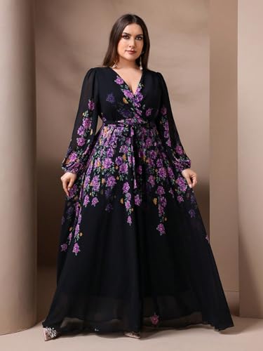 Image of TOLEEN Women's Plus Size Sequin Dress Luxurious Style Formal Cocktail Evening Party Maxi Dresses