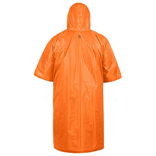 Image of Arcturus Rain Ponchos | Adjustable Hood | Waterproof Ripstop Nylon | Great for Hunting, Fishing & Camping